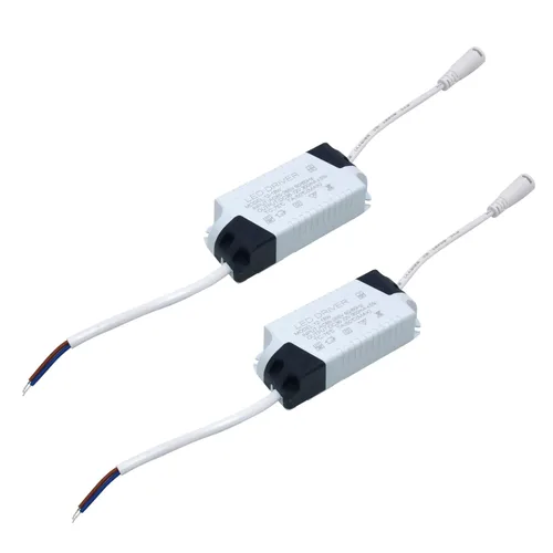 Vista 7 de Controlador LED de 1-3W, corriente constante 300mA CA 85-265V Salida 6-12V SM conector macho fuente de alimentación externa transformador