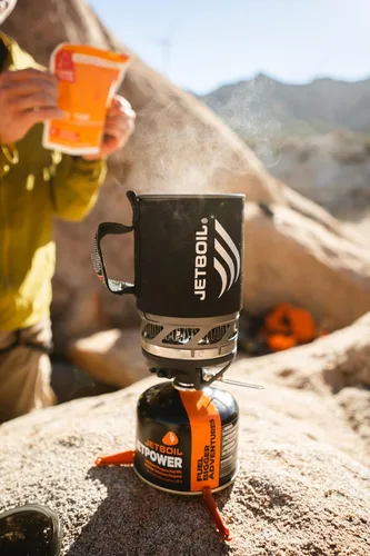Vista 6 de Jetboil MicroMo - Sistema de cocina ligero de precisión para acampar y mochilero con control de calor ajustable