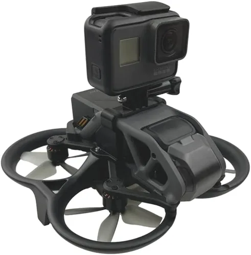 Vista 5 de DPFHL Soporte de montaje de adaptador de cámara extendido superior para DJI Avata Drone Accesorios