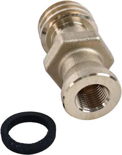 Vista 5 de RE7141M Conector de tanque de propano para carretilla elevadora Válvula de adaptador de conexión masculina