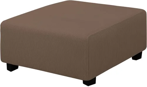 Vista 137 de Easy-Going Funda Elástica para Otomana Taburete de Almacenamiento Plegable Protector de Muebles Funda Rectangular Suave con Parte Inferior Elástica
