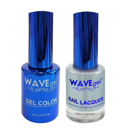 Vista 70 de WAVEGEL - Juego dúo de gel y esmalte de uñas a juego - Colección Royal - #001 ¡Blanco sobre blanco! I 0.5 onzas