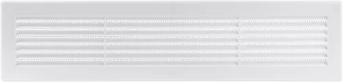 Vista 27 de Medida de apertura de 3'' x 3'' pulgadas / Rejilla externa de ventilación cuadrada blanca con malla protectora - Registro de plástico ligero Blanco