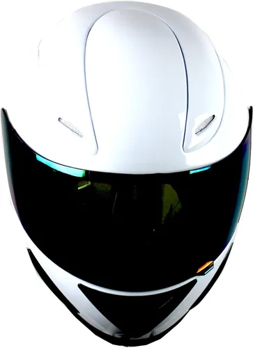 Vista 2 de WOW casco de fibra de carbono, completo, para moto enduro, negro A Negro Carbón
