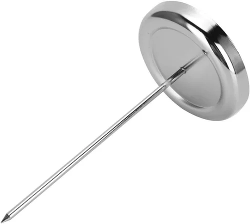 Vista 8 de Hilitand Soporte de notas de papel de varilla recta de acero inoxidable con clip Check Husillo Bill Fork Recibo Factura Spike Stick Holder