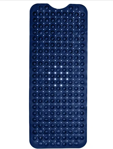 Vista 22 de ENKOSI Tapete de baño antideslizante, extra largo de 40 x 16 pulgadas, tapete antideslizante grande para bañera y ducha con ventosas y agujeros