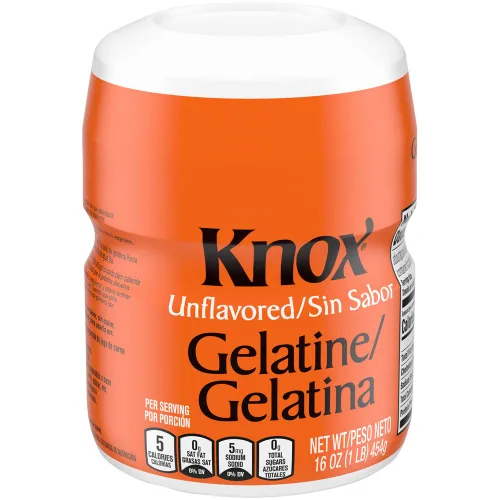 Vista 3 de Mezcla original de postre de gelatina sin sabor - Jarras de 16 onzas (paquete de 4)