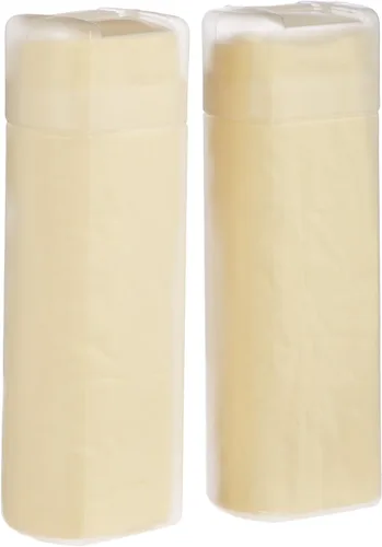 Vista 3 de Amazon Basics Paño de limpieza de gamuza sintética de secado, 26 x 17 pulgadas, paquete de 2, amarillo