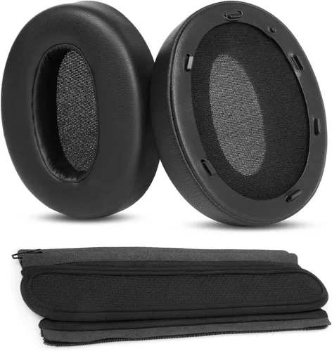 Vista 7 de WH-XB910 - Almohadillas de repuesto para auriculares, almohadillas de repuesto compatibles con Sony WH-XB910N XB910N, almohadillas para auriculares