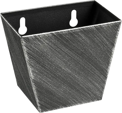 Vista 10 de Colector de tapa de cerveza de bronce antiguo Cubo de tapa de botella montado en la pared Cubo de drenaje al aire libre inoxidable estrecho Bronce