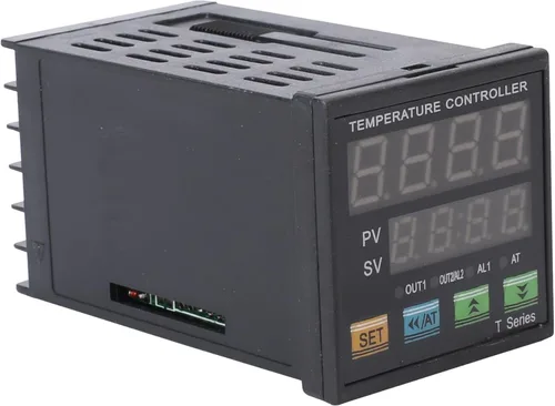Vista 4 de Controlador de temperatura PID de automatización industrial, control de metro indicador, Jaybva de alto voltaje de 100V a 240V, termostato PID