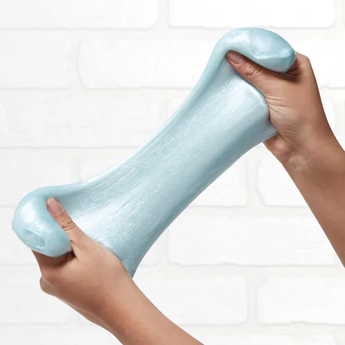 Vista 4 de Elmer's Kit de colección de limo Los suministros incluyen activador de limo líquido mágico que brilla en la oscuridad, confeti líquido mágico