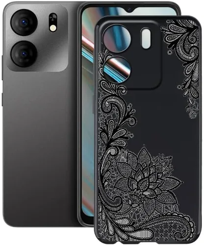 Vista 9 de Funda para BLU View 5 B160V (6.56 "), Carcasa protectora de silicona de grado militar para BLU View 5 B160V - Globo