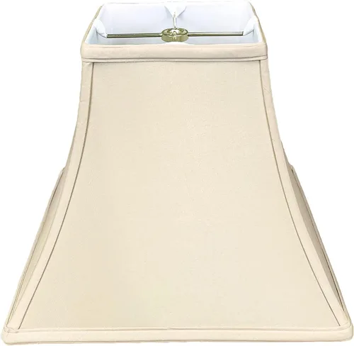 Vista 14 de Royal Designs pantalla básica para lámpara, diseño de campana cuadrada, Oro Antiguo, 6 x 12 x 10.5 pulgadas