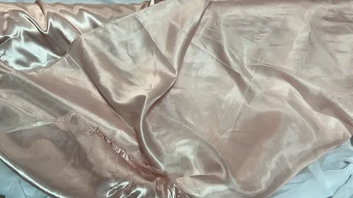 Vista 4 de New Star Fabrics Tela de satén de peso medio, 60 pulgadas de ancho, perfecta para vestidos de novia, disfraces y decoraciones elegantes, encanto