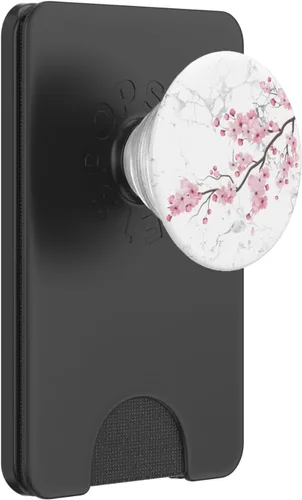 Vista 6 de Sakura Floristería Rosa Flor Japón Regalo Floral Flor de Cerezo PopSockets MagSafe PopGrip para iPhone