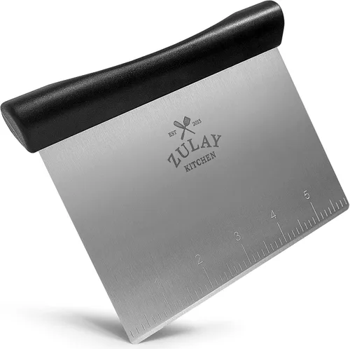 Vista 8 de Zulay Kitchen Batidora de masa – Cortador de repostería de acero inoxidable, cortador de masa resistente con cuchillas, batidora de pastelería