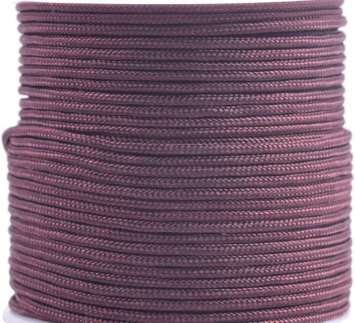 Vista 89 de KONMAY 1 rollo de cuerda de nailon de 150 yardas, trenzado de 0.016 in de nailon Shamballa Macramé/cordón de cuentas, cordón de nudo chino, cuerda