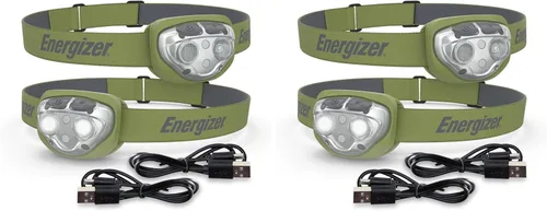 Vista 13 de Linterna de cabeza Energizer PRO-400 recargable, linterna recargable resistente al agua IPX4, lámpara de cabeza ultra brillante con múltiples modos