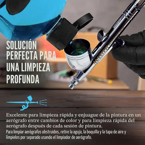 Vista 4 de Master Airbrush Limpiador de botellas de 16 onzas