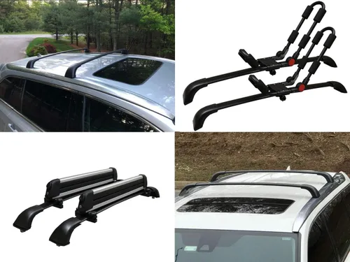 Vista 3 de 2014-2017 Toyota Highlander XLE Portaequipajes de barras cruzadas de edición limitada