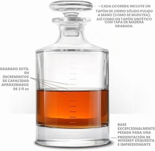 Vista 5 de Infinity Decanter para whisky