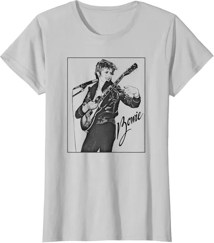 Vista 20 de David Bowie - Camiseta Deluxe, Gris