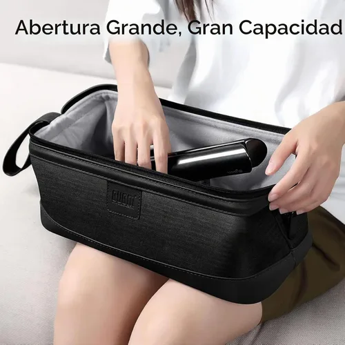 Vista 4 de BUBM Bolsa de almacenamiento portátil de viaje compatible con secador