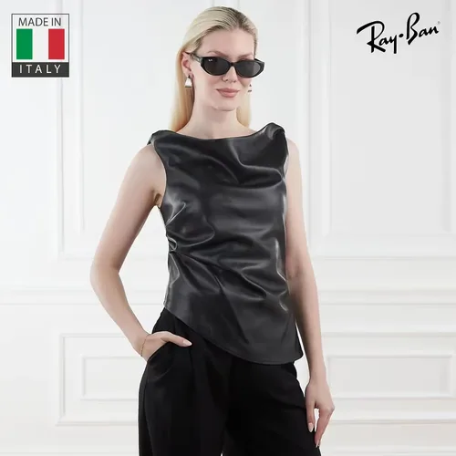Vista 7 de Ray-Ban RB4457D BIO-BASED Gafas de sol cuadradas redondas para hombres y mujeres con kit oficial de gafas RAYBAN