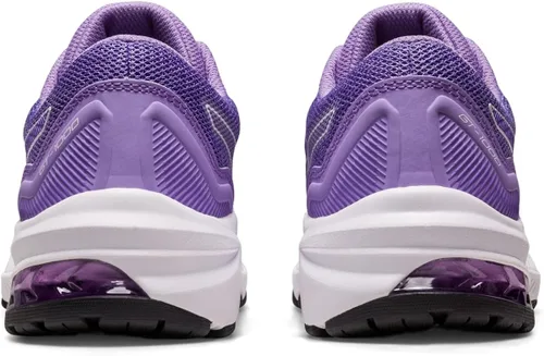 Vista 5 de ASICS GT-1000 11 Grade - Tenis de correr para niños, NegroRojo Eléctrico
