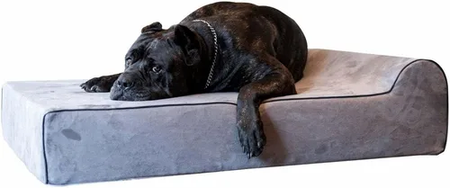 Vista 10 de Bully Beds Cama ortopédica para perros – Cama de espuma viscoelástica para perros artríticos y ancianos – Cama para perros lavable a máquina