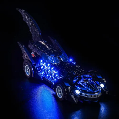 Vista 8 de BrickBling - Luz LED solamente, compatible con Lego Forever Batmobile