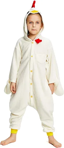 Vista 2 de Pijama de una pieza Canasour, mono de mapache, talla 4-10, unisex, para niño, Gallina Blanca