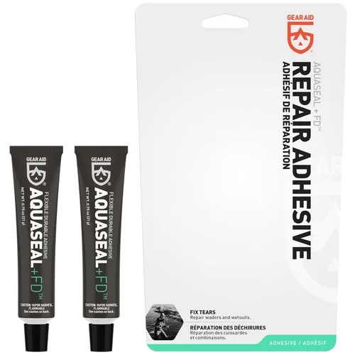 Vista 2 de GEAR AID Aquaseal FD - Adhesivo de reparación flexible y duradero para fijar desgarros y agujeros en vadeadores, trajes de neopreno, inflables