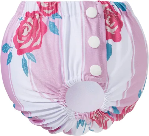 Vista 2 de Century Star Pañales de natación reutilizables para bebés, pañales de natación para niños y niñas, pantalones de natación lavables, talla 2-3, 1
