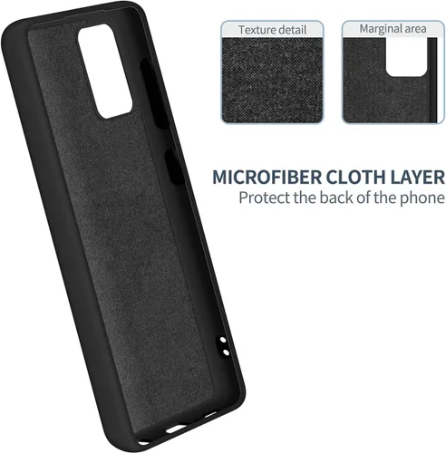 Vista 5 de Carcasa para Galaxy A71 5G (silicona suave TPU), color negro