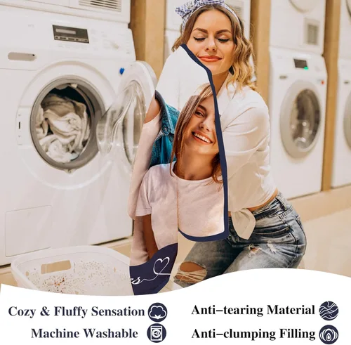 Vista 5 de Gowelly Manta personalizada con texto fotográfico, manta personalizada con imágenes para adultos, regalos de aniversario personalizados