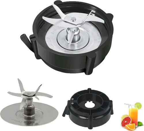 Vista 8 de Pro 1200 Blender Blade compatible con licuadoras Oster Pro 1200 con junta tórica de goma para piezas de repuesto Oster Pro 1200 Blender