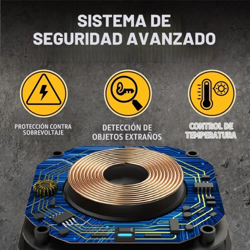 Vista 9 de DEWALT Cargador inalámbrico resistente, almohadilla de carga inalámbrica