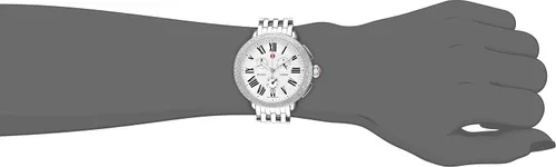 Vista 2 de MICHELE MWW21A000001 Serein Reloj analógico de cuarzo suizo de acero inoxidable para mujer