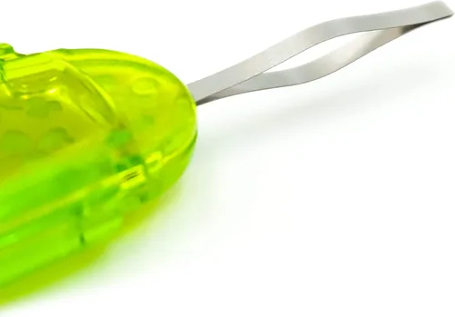 Vista 5 de Clover 8611 Enhebrador de agujas para agujas de bordado - Verde manzana