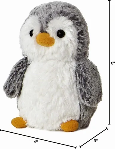 Vista 5 de Pingüino PomPom pequeño, de 6 pulgadas, de Aurora