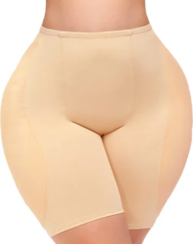 Vista 7 de VENDAU Almohadillas de cadera para mujer: Faja moldeadora acolchada para inmersión Negro