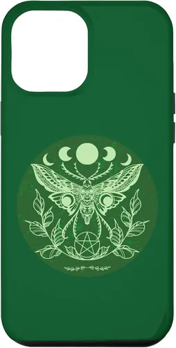 Vista 6 de Funda para iPhone 15 Celtic Wicca Ostara Oculta Moon Moth