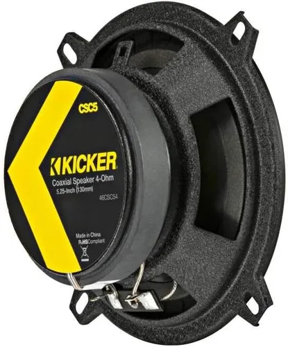 Vista 3 de KICKER 46CSC54 - Dos pares de altavoces coaxiales CSC5 de la serie CS de 5.25 pulgadas (5.118 in), 4 ohmios (2 pares)