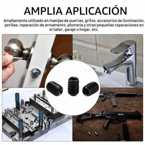 Vista 7 de 440 piezas de 22 tamaños, 4#-40 a 1/4 "-20 estándar SAE Allen cabeza hexagonal Tornillos de cabeza hexagonal, juego de tornillos hexagonales