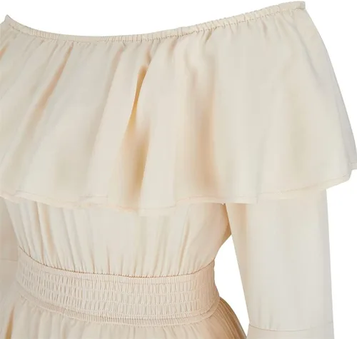 Vista 5 de Vestidos victorianos vintage para mujer, vestido de princesa irlandesa renacentista, vestido de hada, vestido de manga larga acampanada, vestido