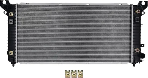 Vista 106 de SCITOO Conjunto de radiador de aluminio refrigerante del motor para 1986-1994 para Nissan D21 2.4L 3.0L 1987 para Nissan para Pathfinder 2.4L