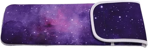 Vista 3 de AUONY Bolsa de almacenamiento de neopreno resistente al calor con dos bolsillos para plancha plana, alisadora, rizadora/rizador