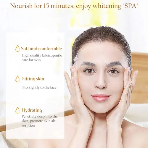 Vista 6 de AICHUN BEAUTY Máscara facial Reparación Esencia Anti-Acné Refrescante Aliviar las Arrugas Larga Duración Calmante Cuidado de la Piel Hidratante